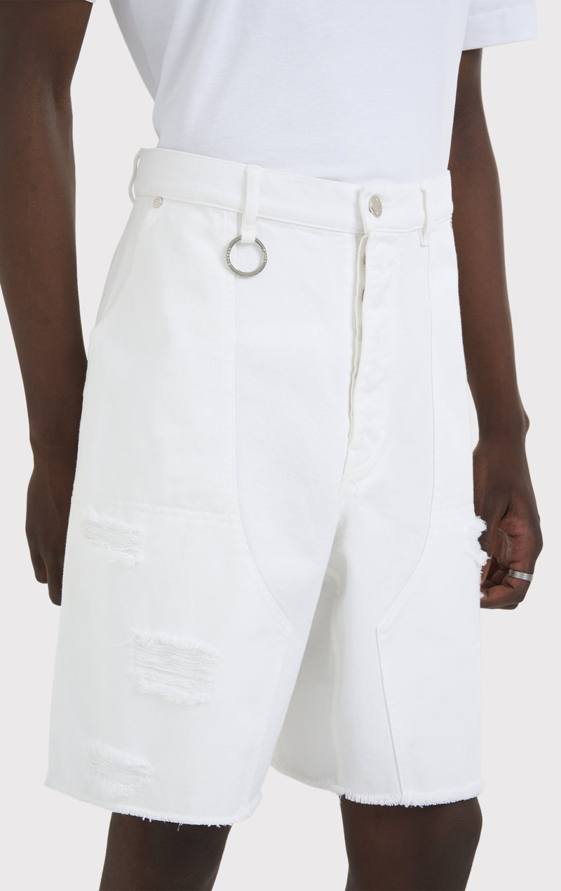 ÉTUDES FRICHE SHORTS DENIM WHITE SHORTS 2