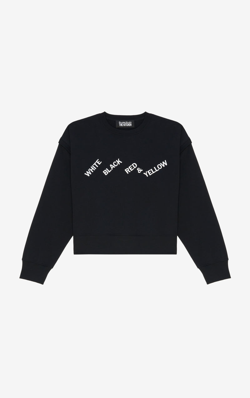 ETUDES STUDIO CREW NECK THE KITCHEN BLACK 1