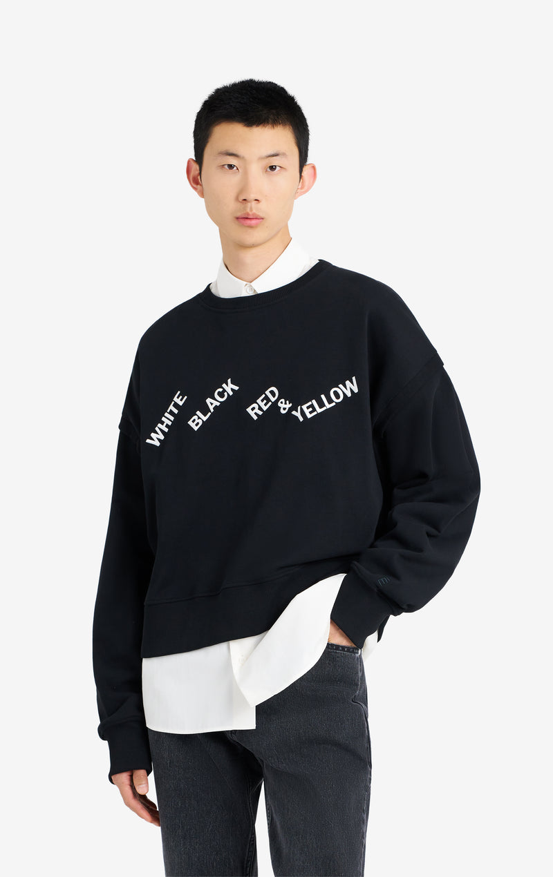 ETUDES STUDIO CREW NECK THE KITCHEN BLACK 3