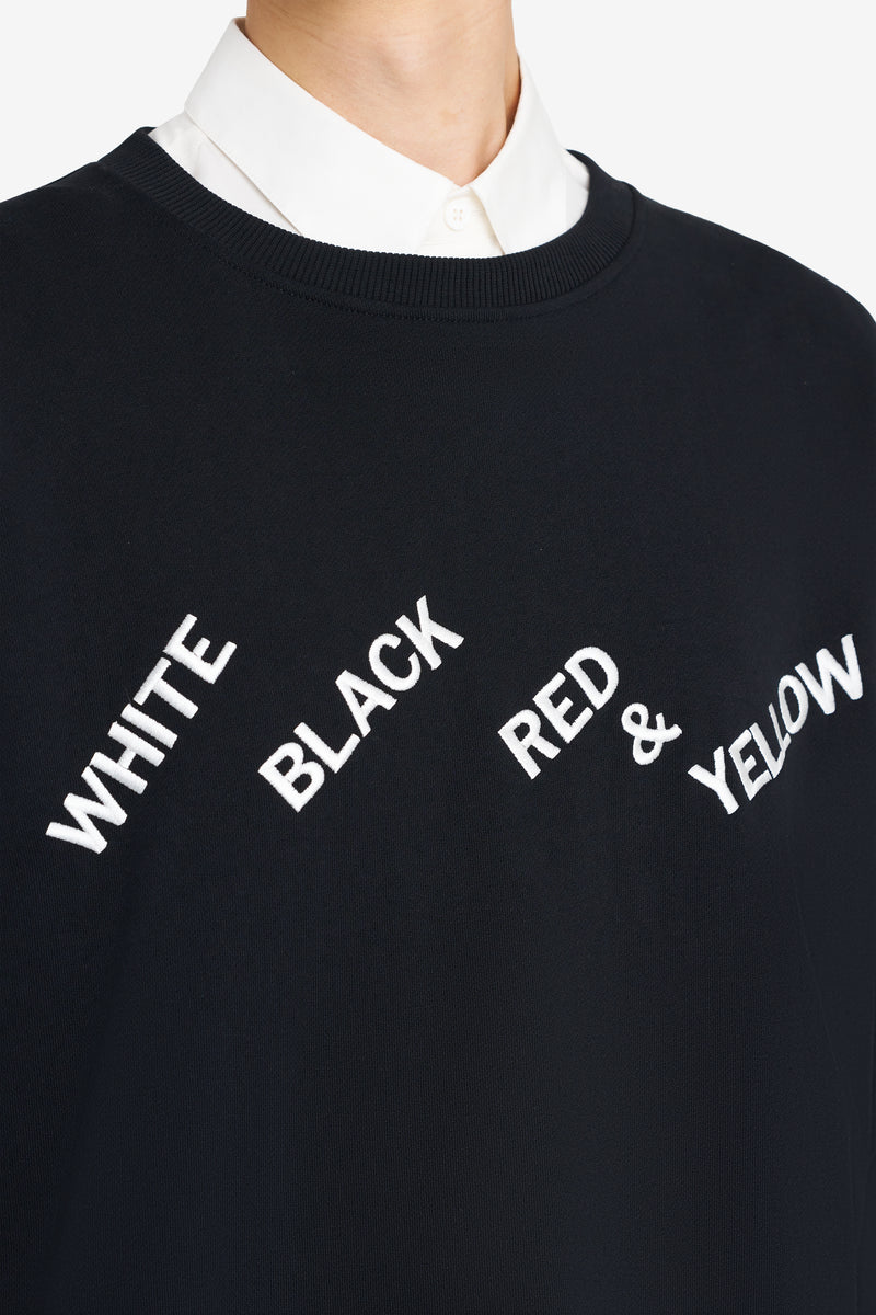 CREW NECK THE KITCHEN BLACK BLACK 5