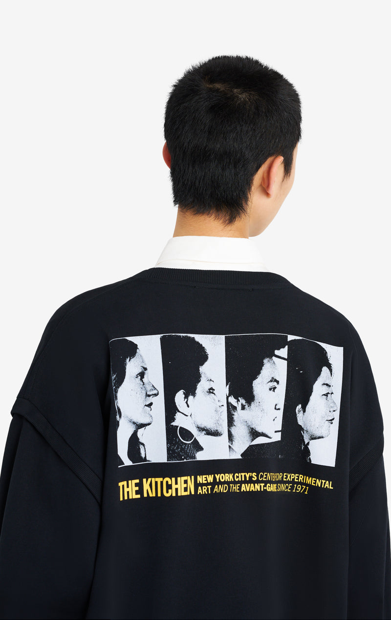 ETUDES STUDIO CREW NECK THE KITCHEN BLACK 6