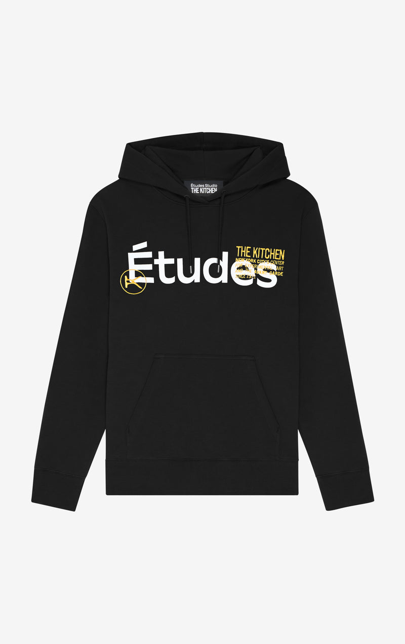 ÉTUDES REGULAR HOODIE TK BLACK 1