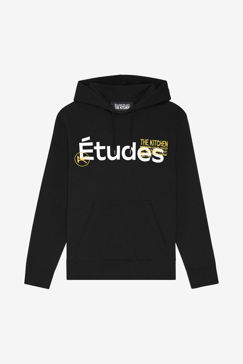 REGULAR HOODIE THE KITCHEN BLACK BLACK 1