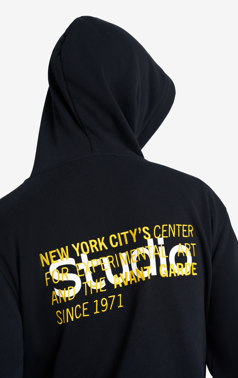 ÉTUDES REGULAR HOODIE TK BLACK 4
