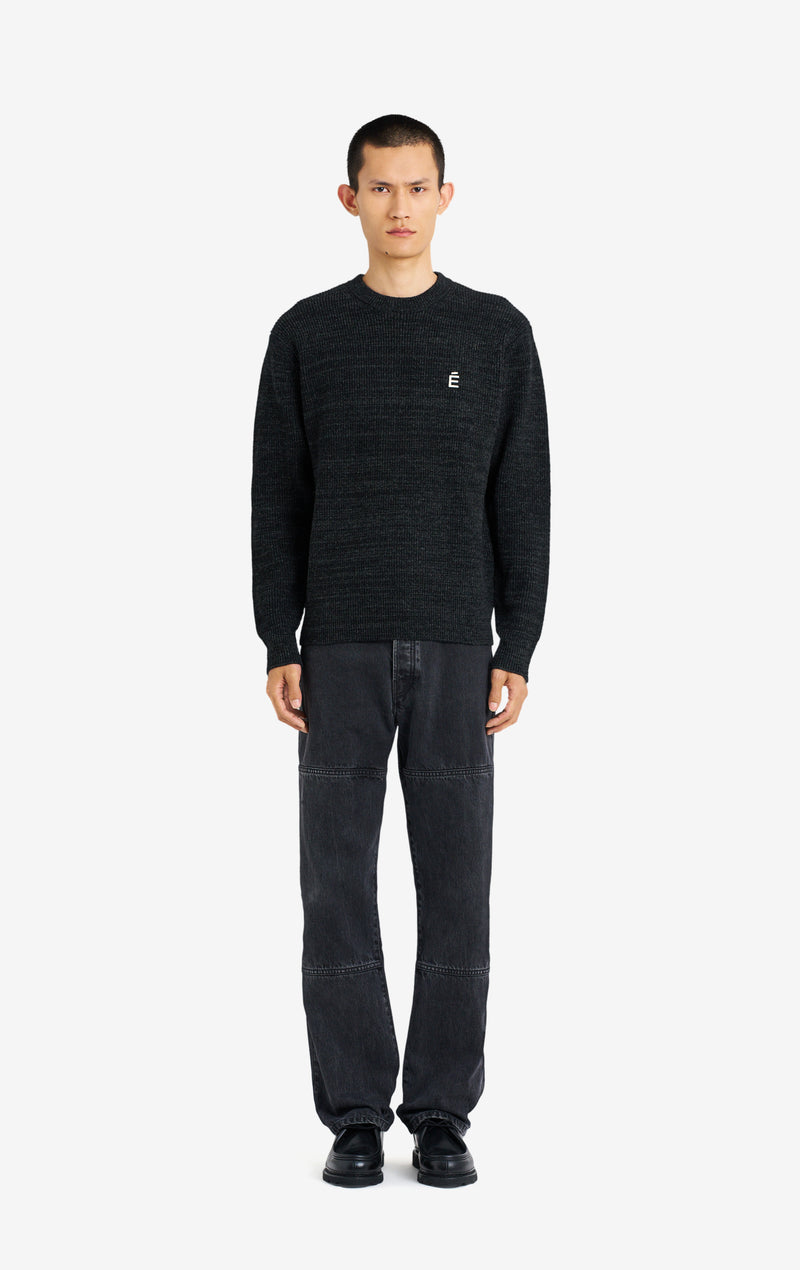 ETUDES STUDIO REGULAR ROUND NECK BLACK 2