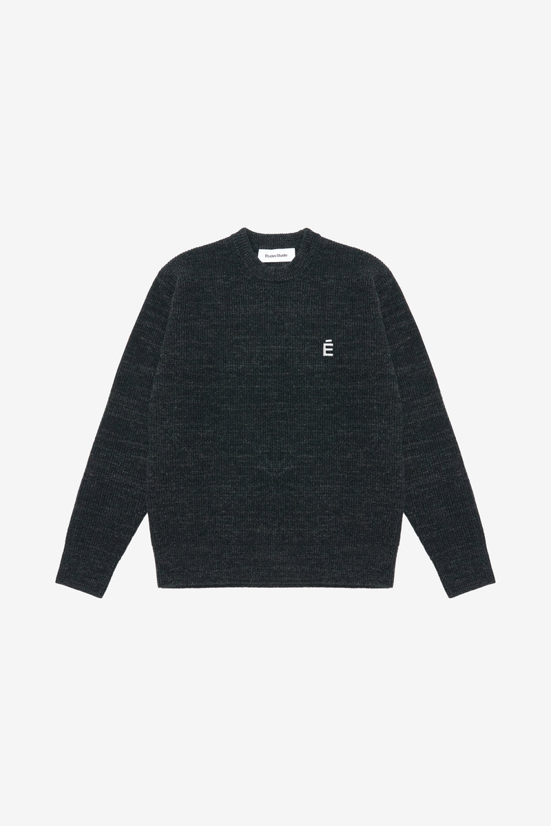 REGULAR ROUND NECK BLACK BLACK 1