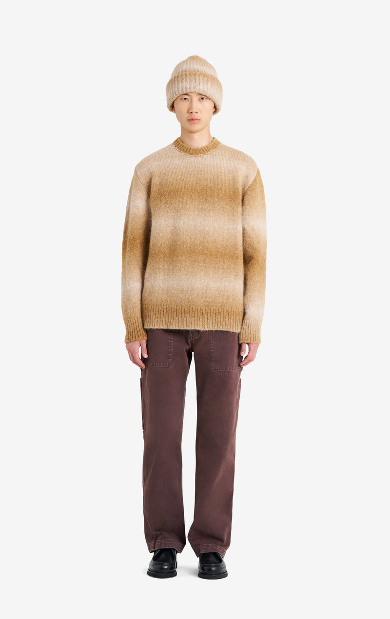 ETUDES STUDIO ALPACA ROUND NECK TAN 2