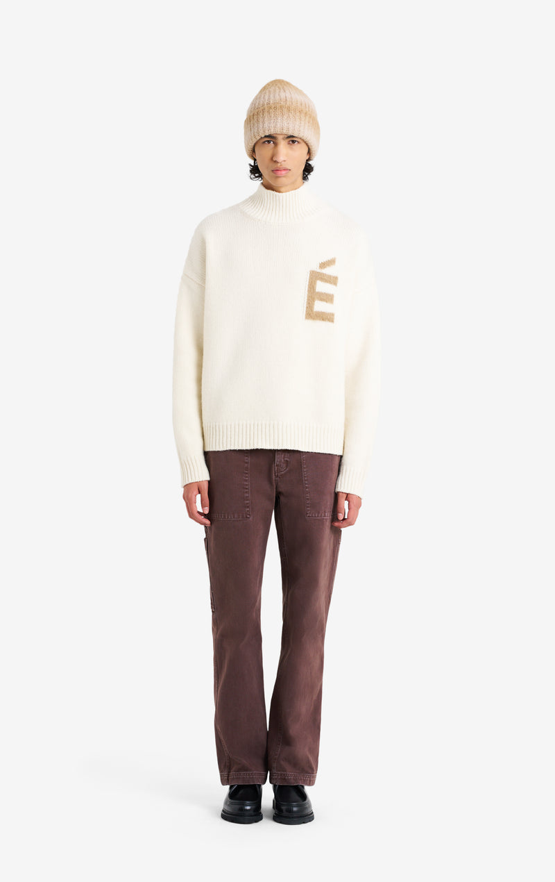 ETUDES STUDIO TURTLE NECK OFF WHITE 2