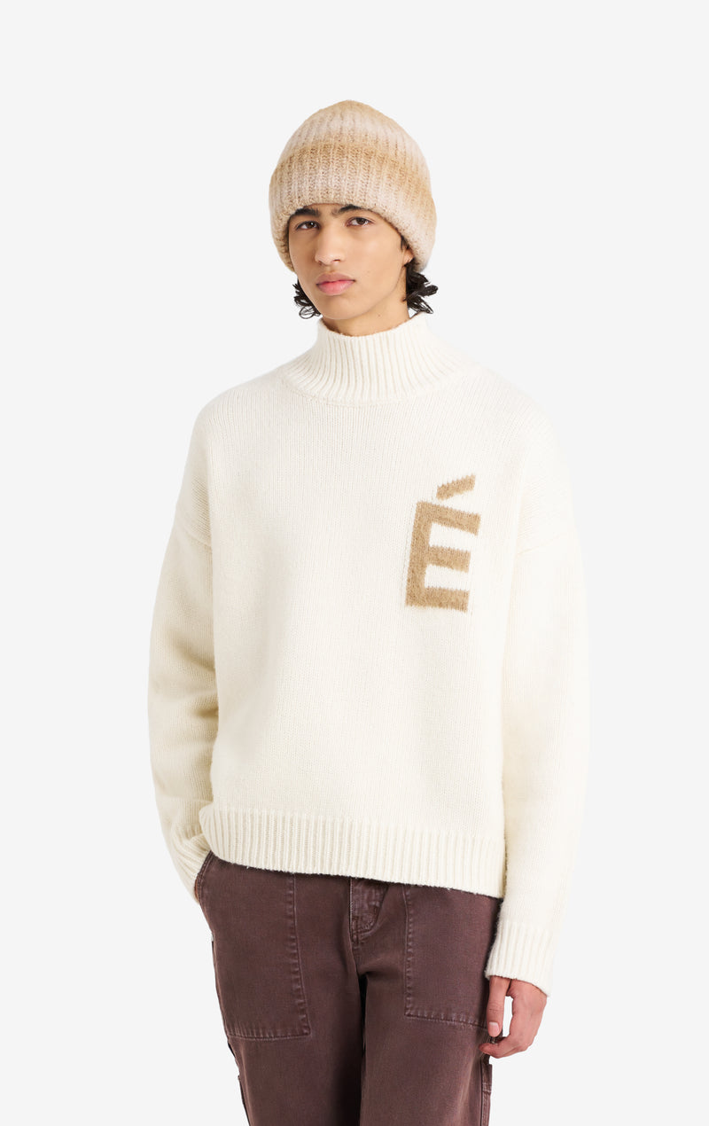 ETUDES STUDIO TURTLE NECK OFF WHITE 4