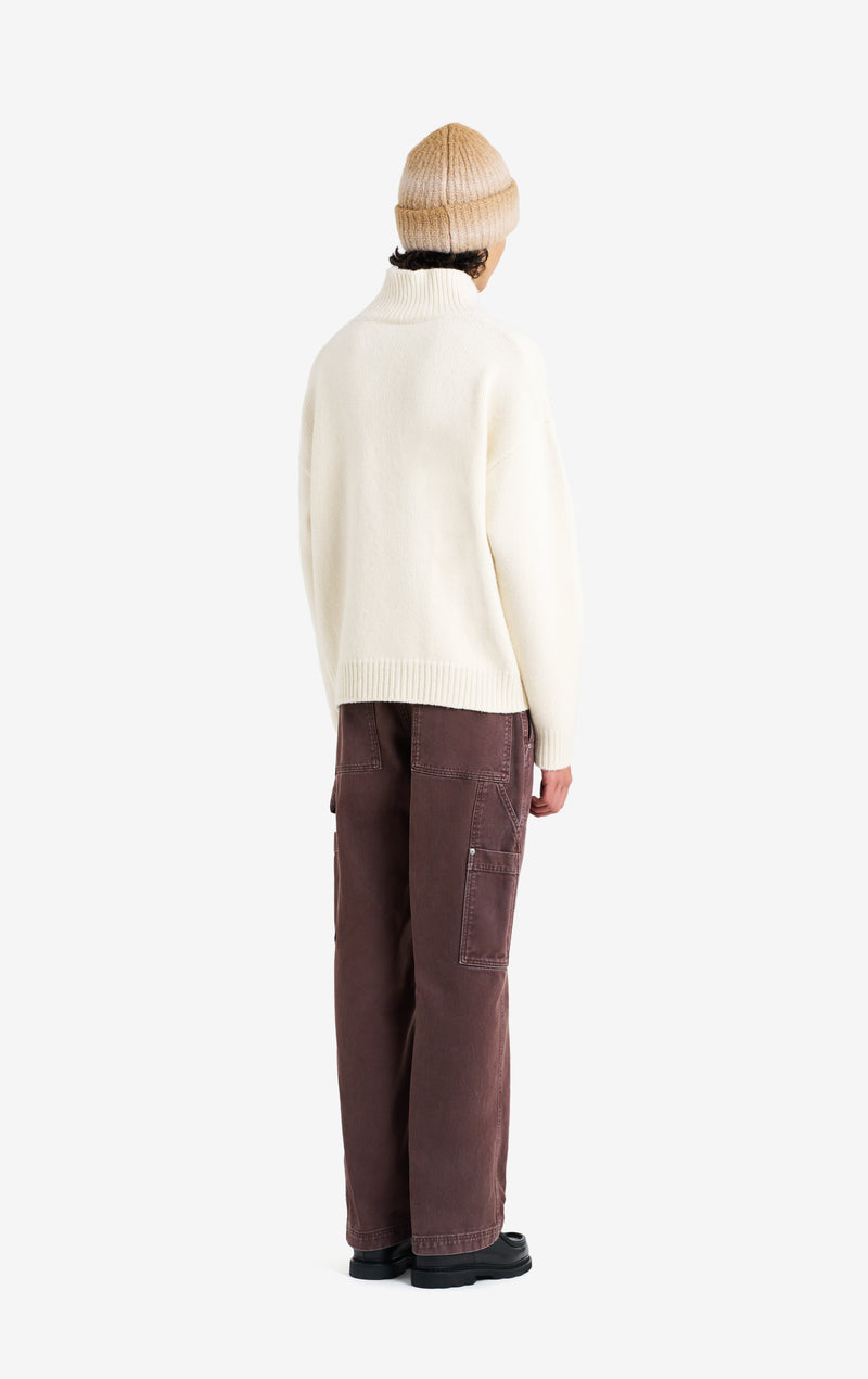 ETUDES STUDIO TURTLE NECK OFF WHITE 5