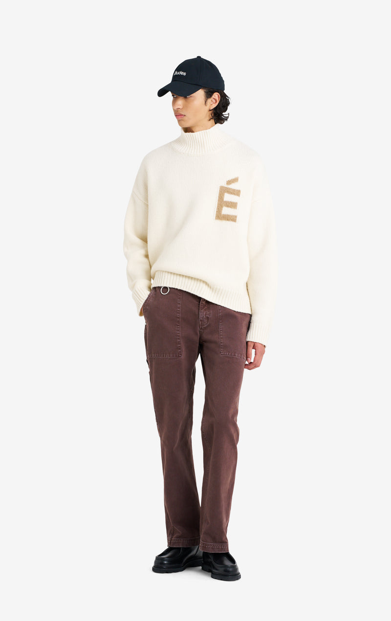 ETUDES STUDIO TURTLE NECK OFF WHITE 7