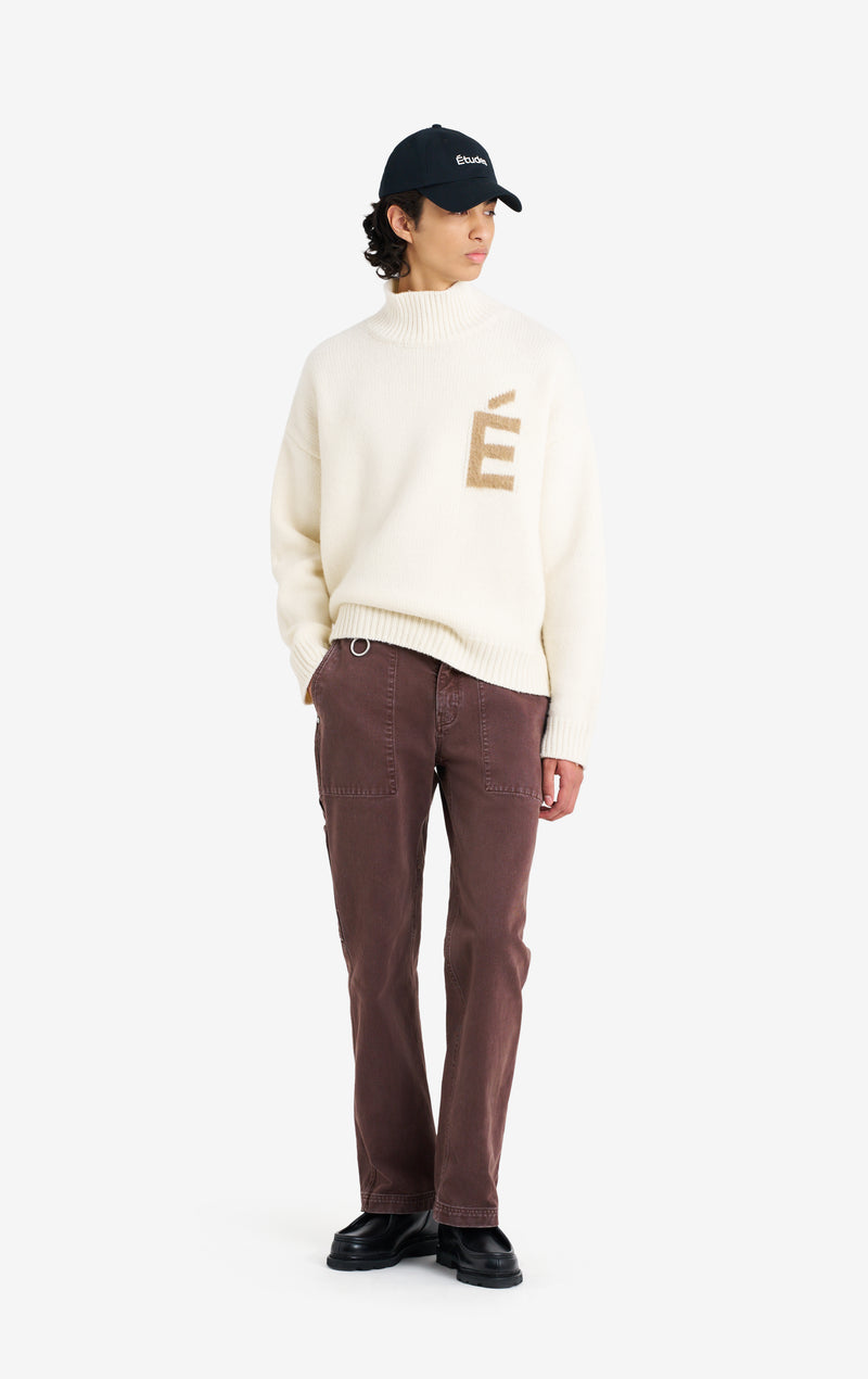 ETUDES STUDIO TURTLE NECK OFF WHITE 8