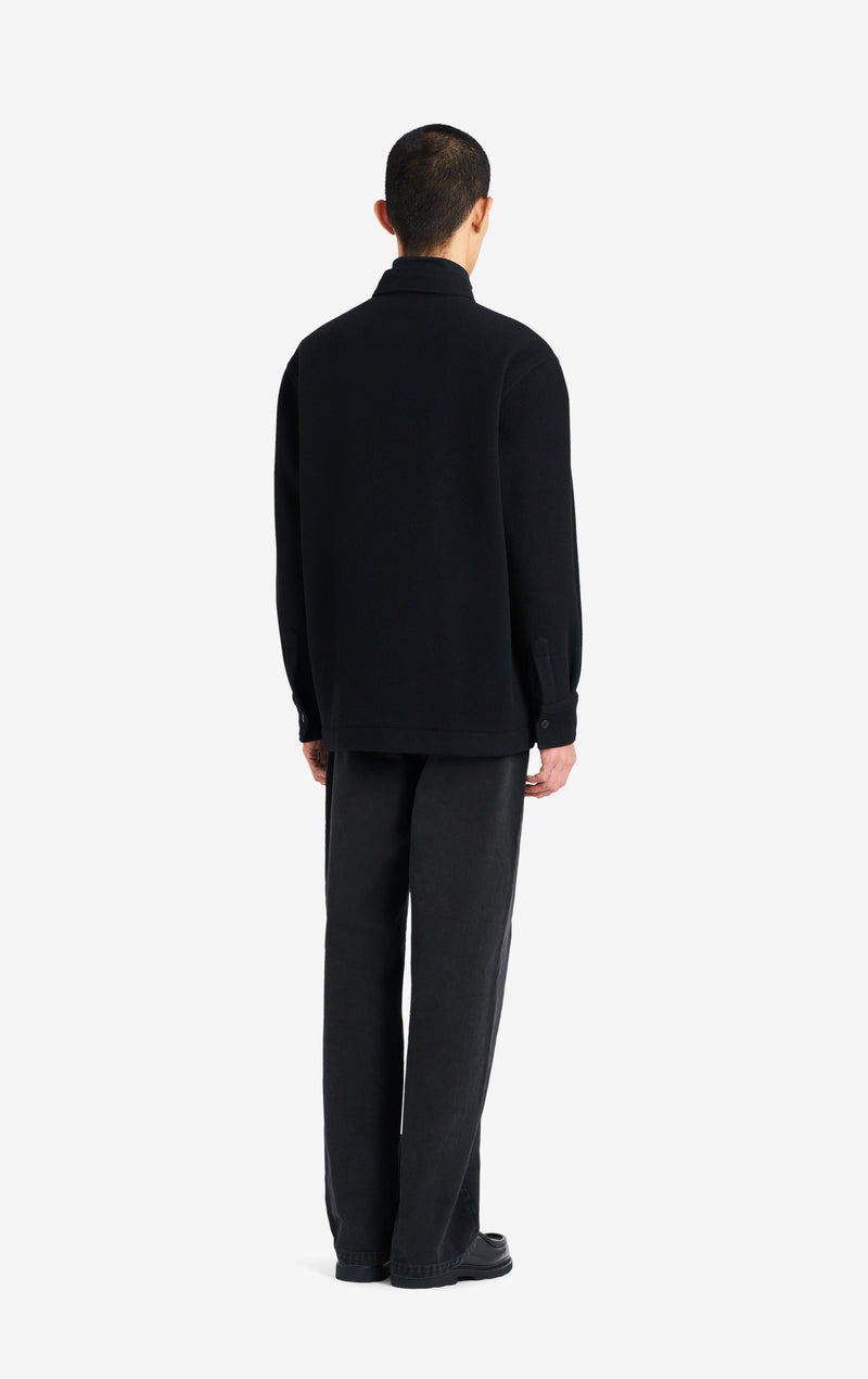 ETUDES STUDIO WOOL OVERSHIRT BLACK 6