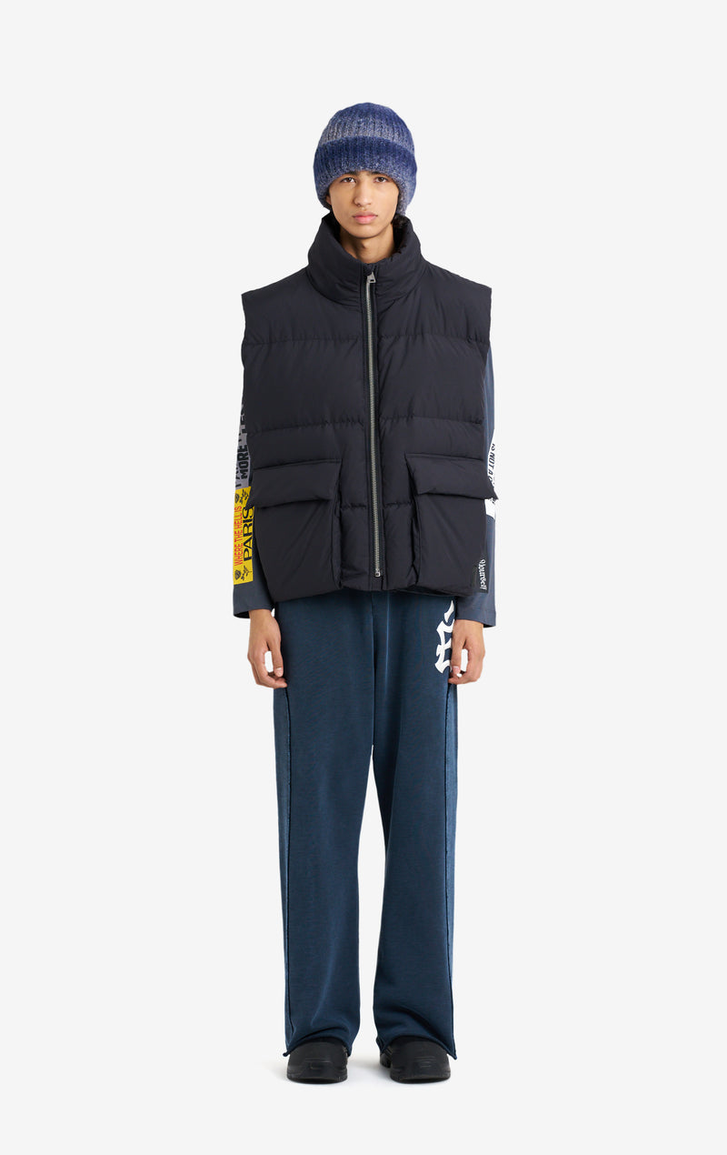 ETUDES STUDIO DOWN JACKET SLEEVELESS BLACK 2
