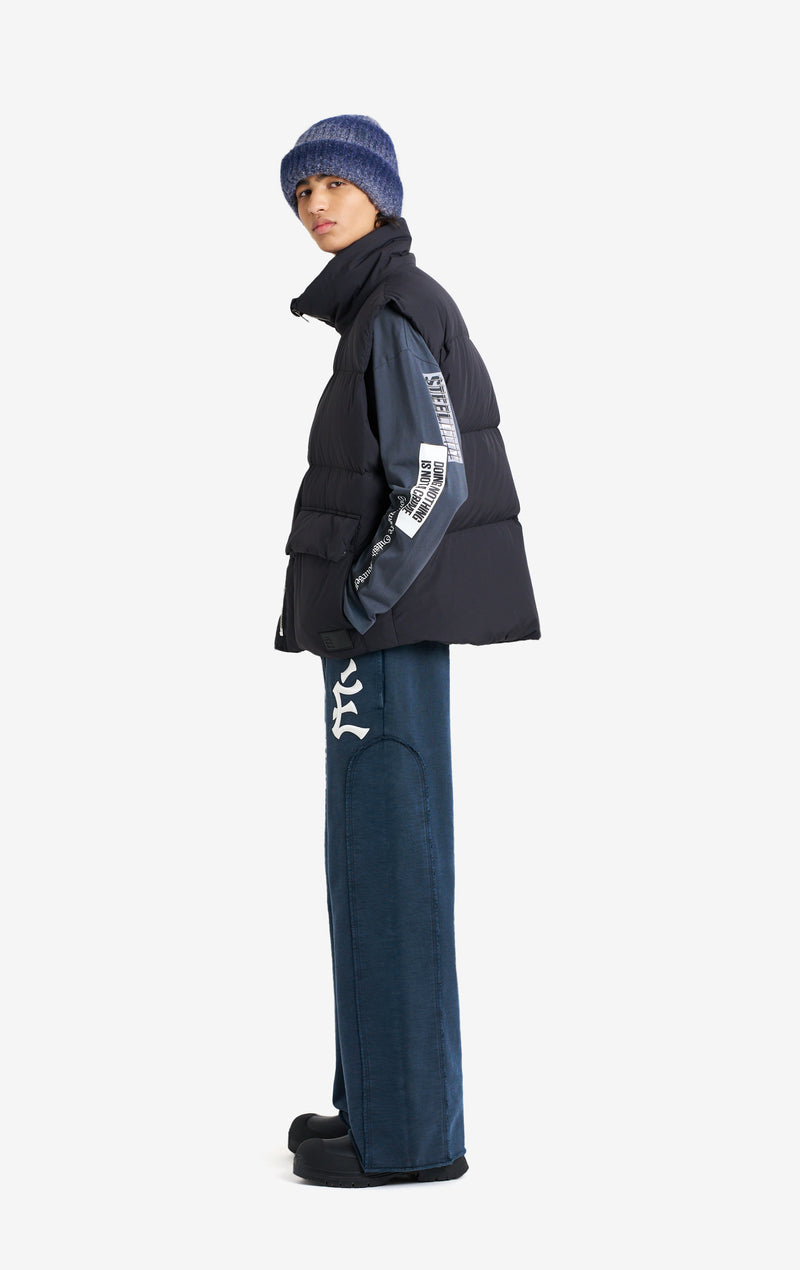 ETUDES STUDIO DOWN JACKET SLEEVELESS BLACK 4