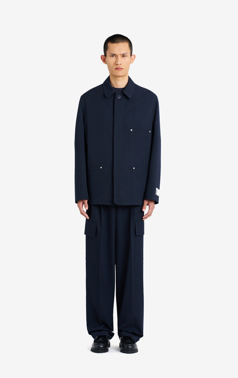 ETUDES STUDIO DRESSED UP WORKER JACKET NAVY 2