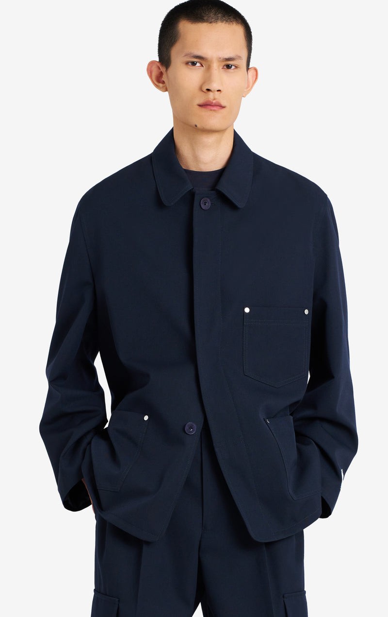 ETUDES STUDIO DRESSED UP WORKER JACKET NAVY 4