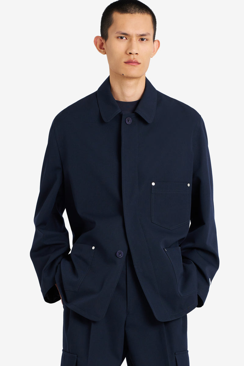 DRESSED UP WORKER JACKET NAVY NAVY 4