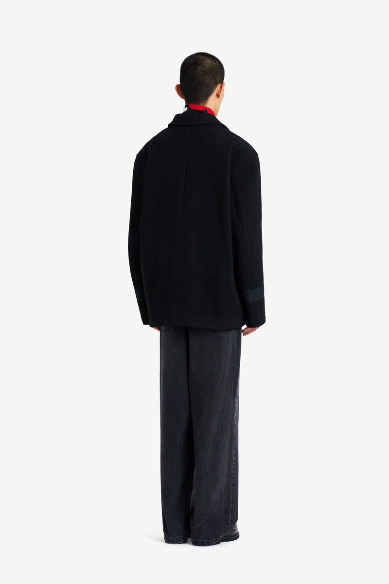 WOOL DRESSED UP JACKET BLACK BLACK 6