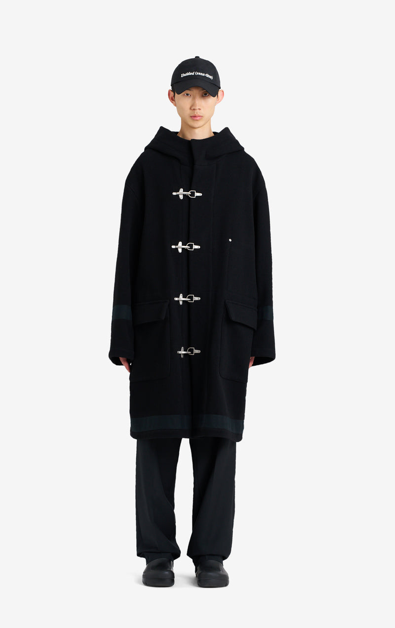 ETUDES STUDIO HEAVY WOOL COAT BLACK 2