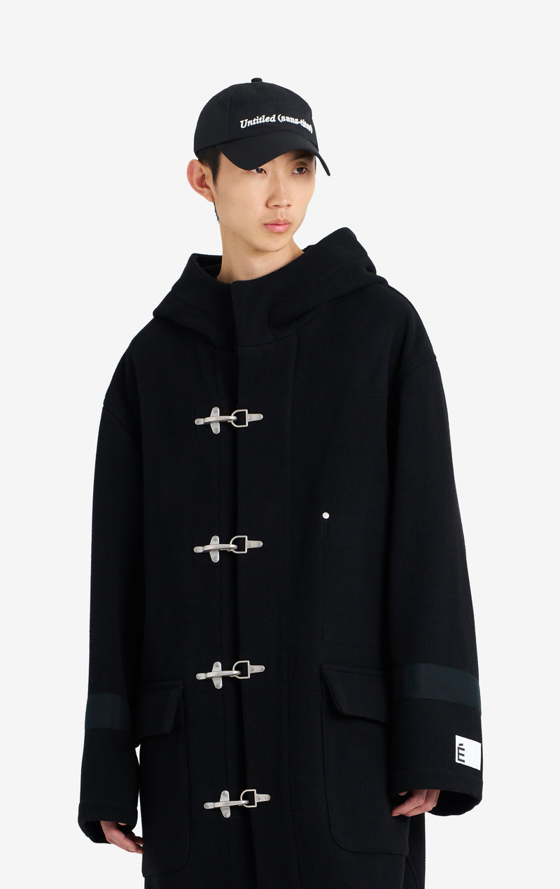 ETUDES STUDIO HEAVY WOOL COAT BLACK 3