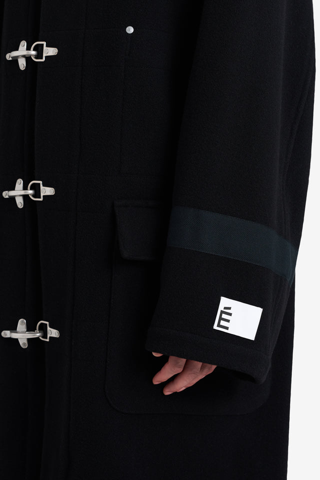 Études Studio HEAVY WOOL COAT BLACK OUTERWEAR ÉtudesStudio