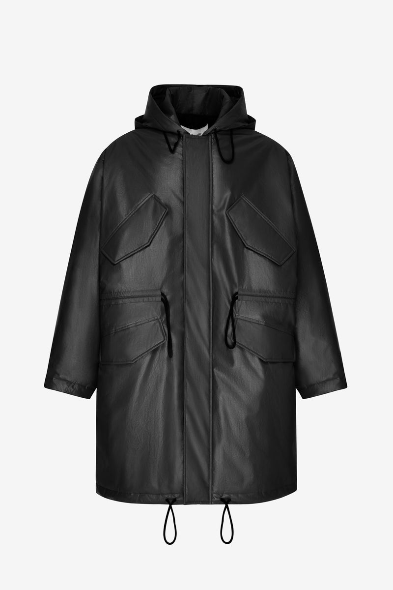 PADDED PARKA BLACK BLACK 1