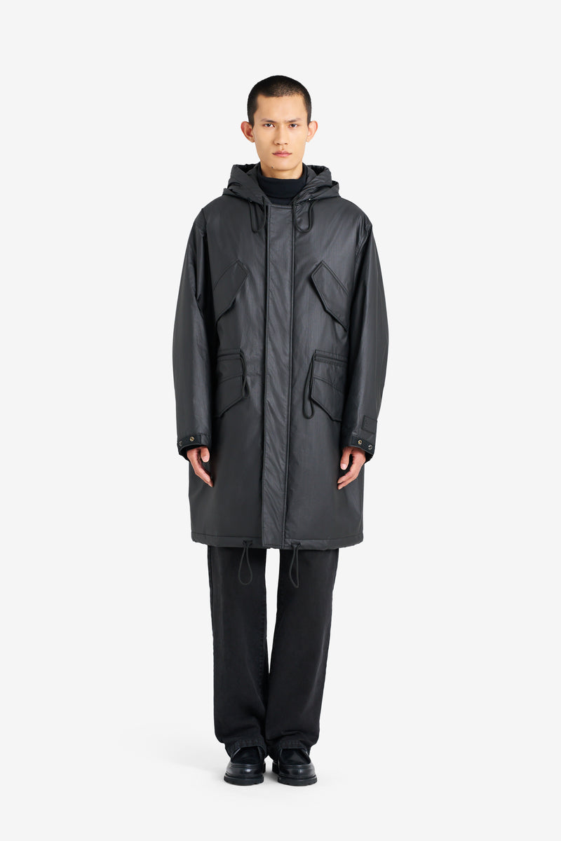 PADDED PARKA BLACK BLACK 2
