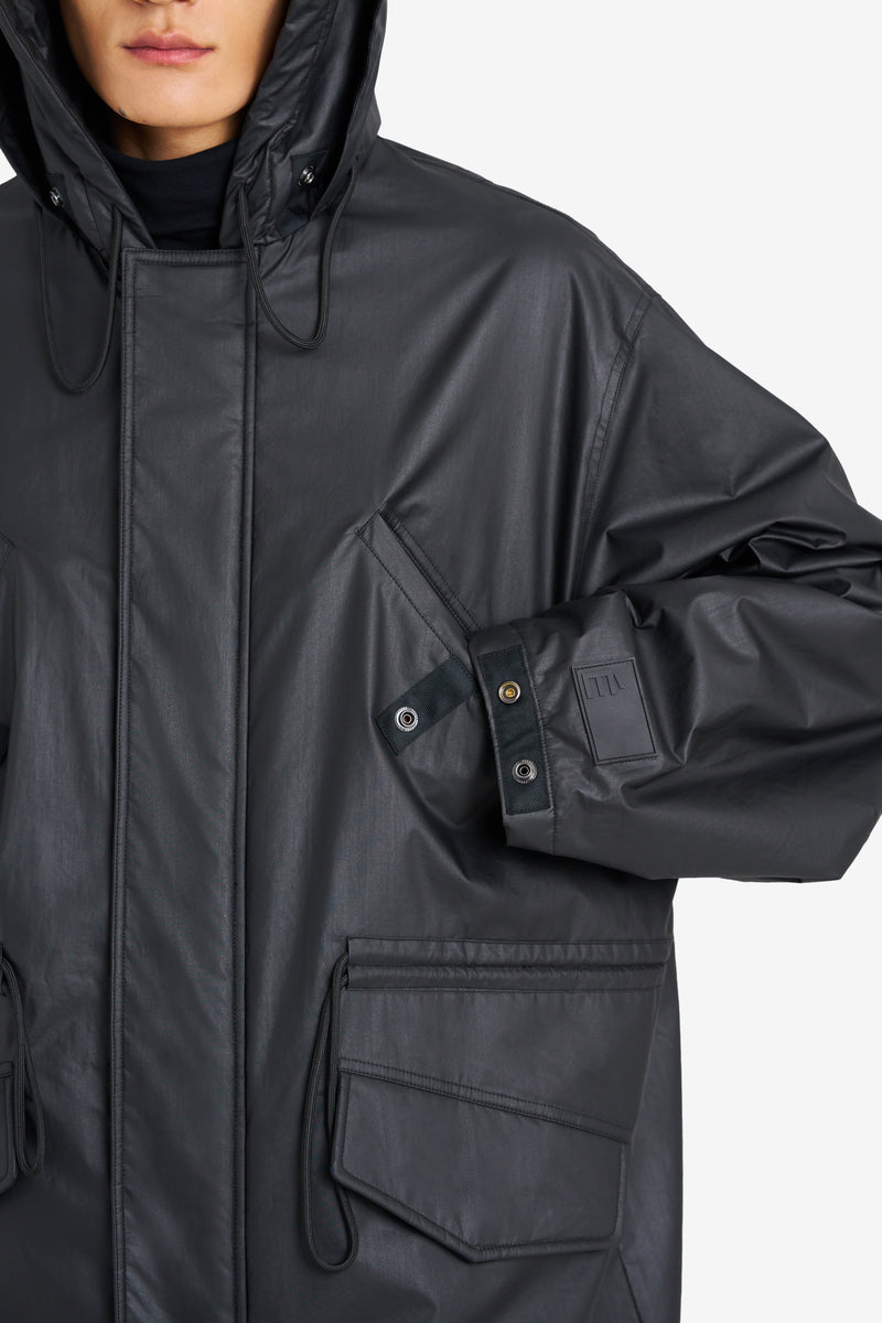 PADDED PARKA BLACK BLACK 4