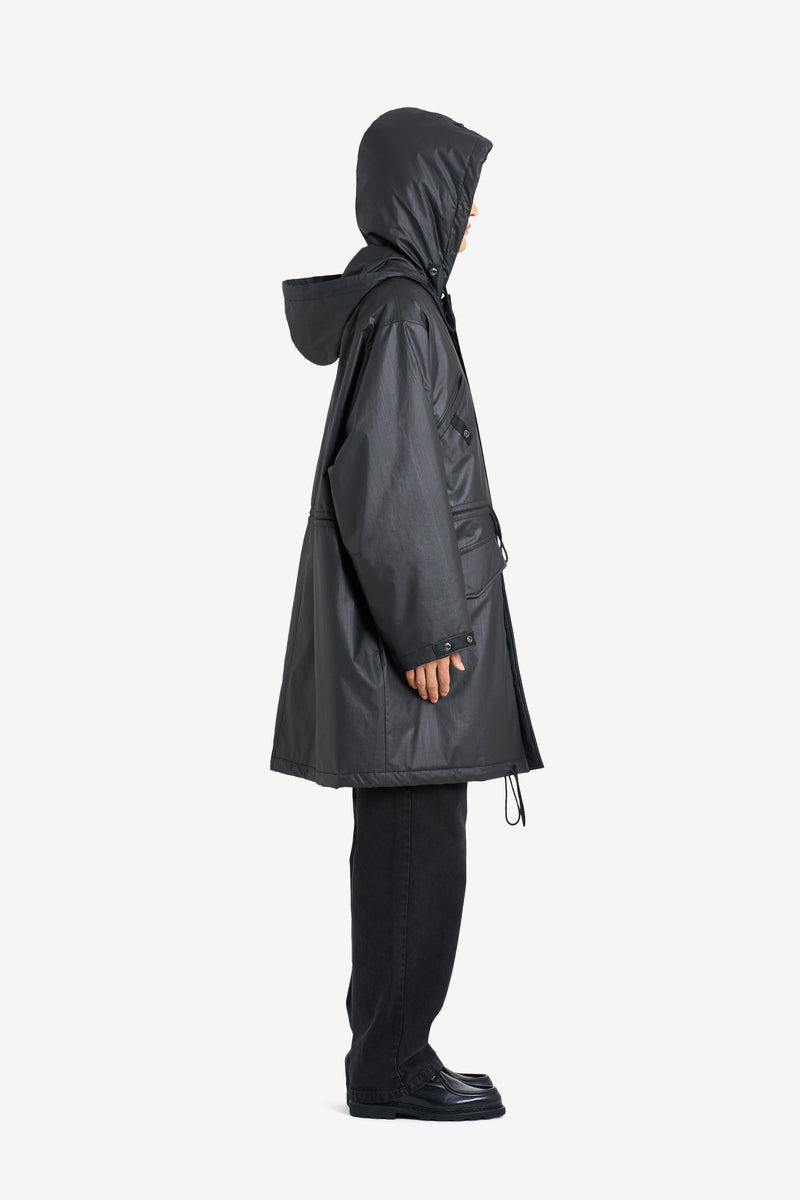 PADDED PARKA BLACK BLACK 5