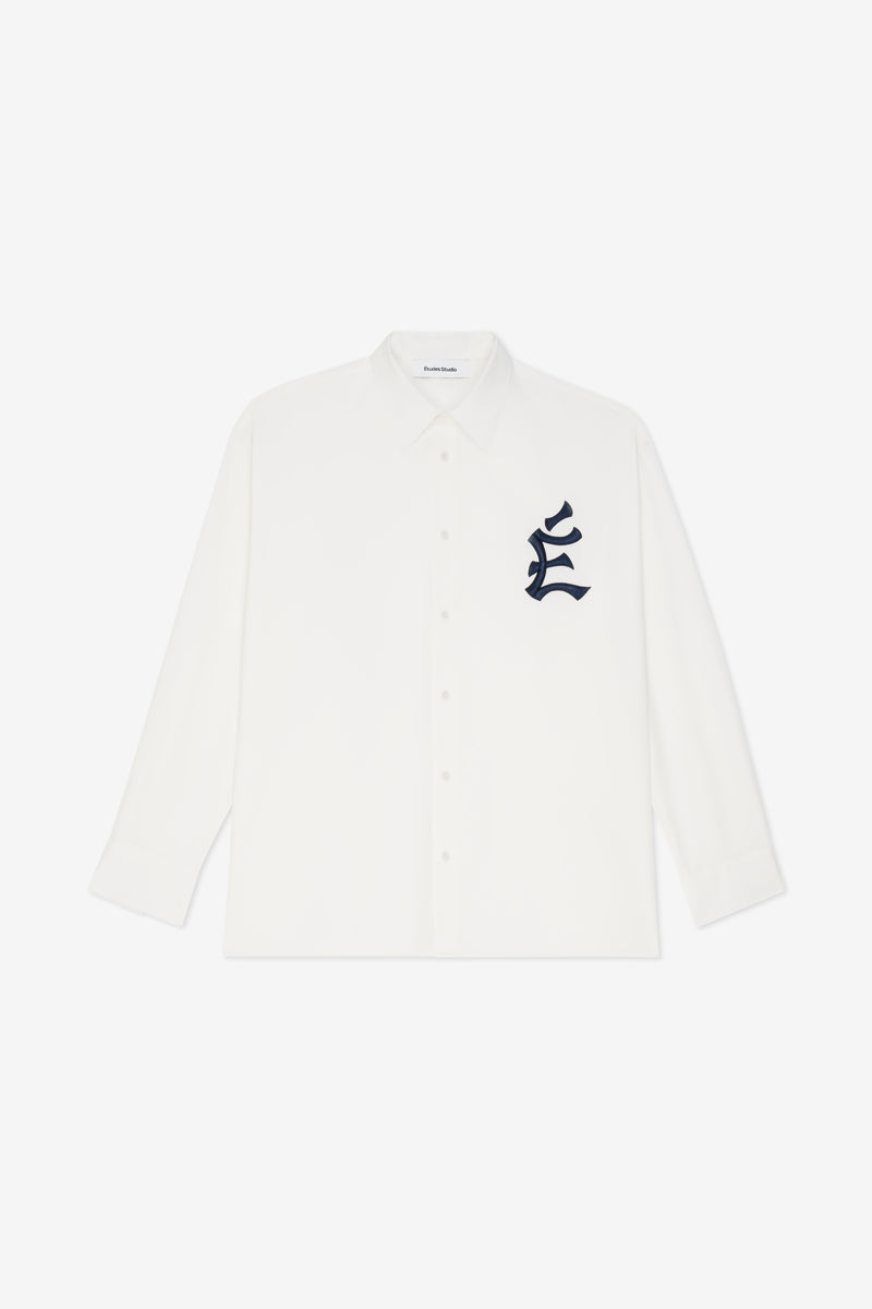 OVERSIZE SHIRT THE CITY WHITE WHITE 2
