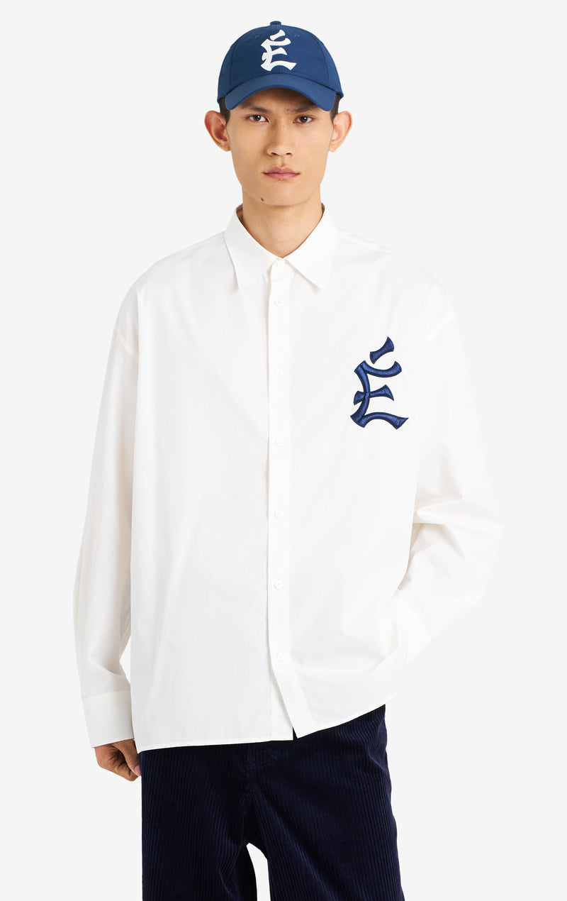 ETUDES STUDIO OVERSIZE SHIRT EMB WHITE 3