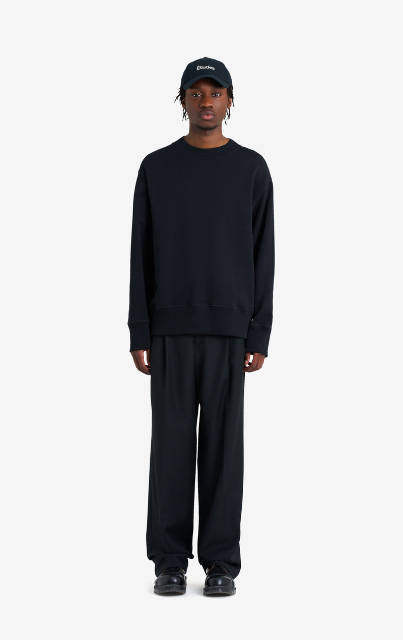 ETUDES STUDIO RELAX CREW NECK BLACK 2