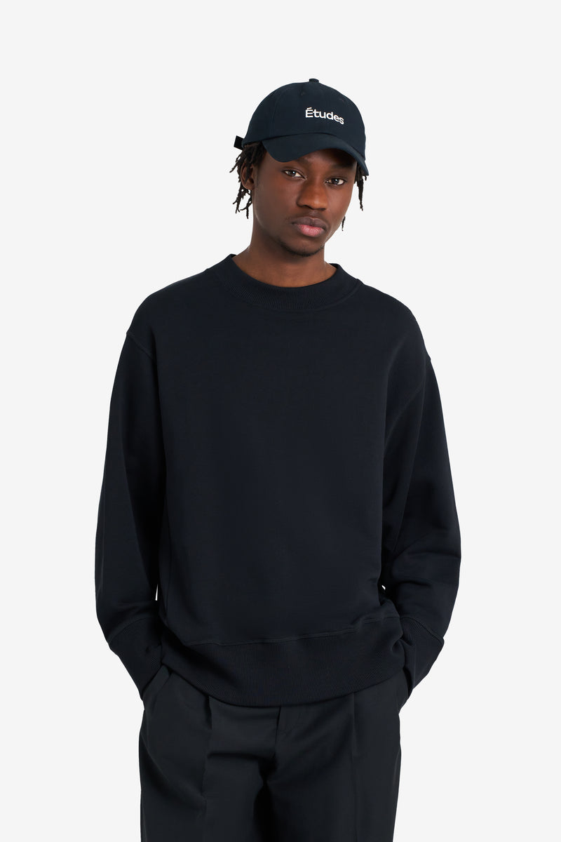 Études Studio - RELAX CREW NECK BLACK | Études Studio | Official 