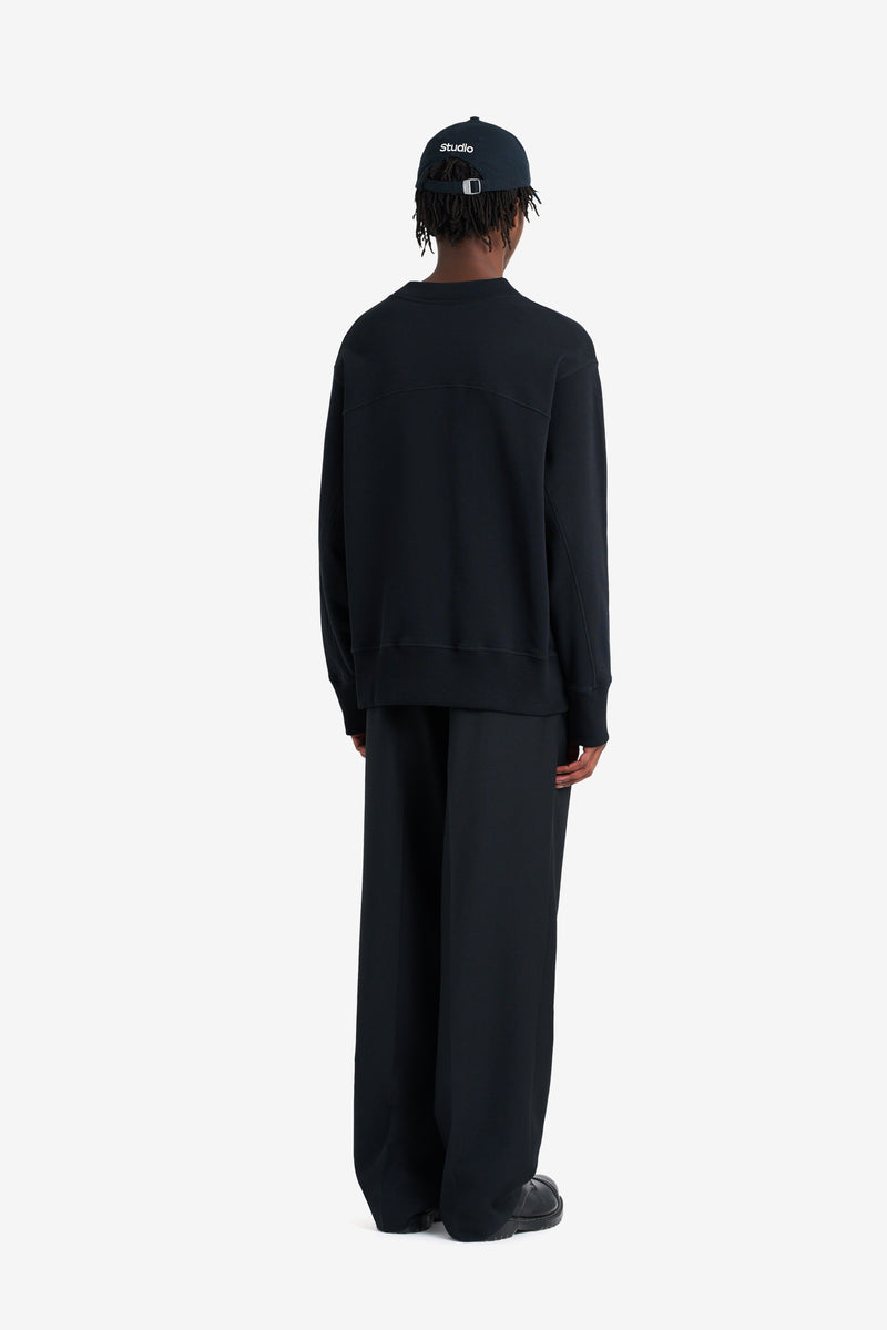 RELAX CREW NECK BLACK BLACK 4