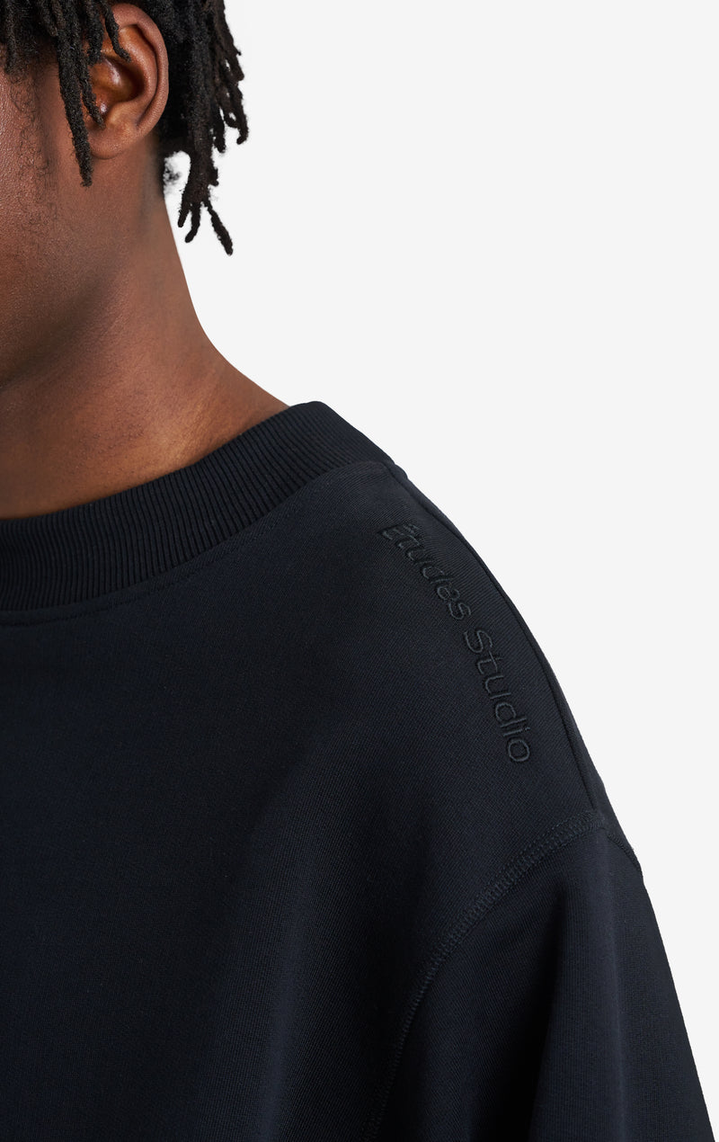ETUDES STUDIO RELAX CREW NECK BLACK 5