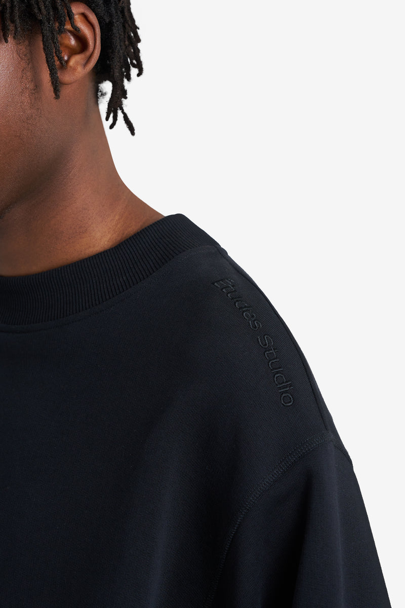 Études Studio - RELAX CREW NECK BLACK | Études Studio | Official 