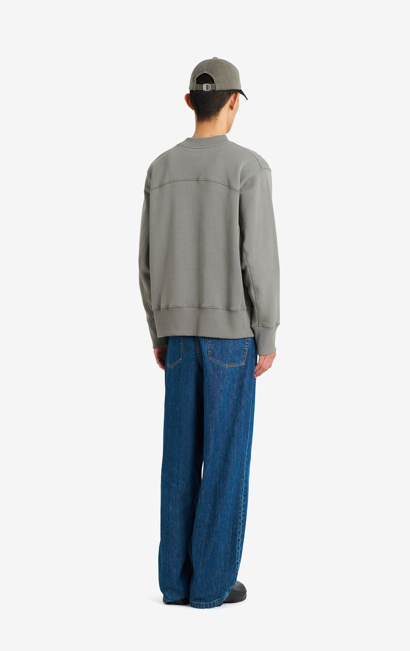 ETUDES STUDIO RELAX CREW NECK GREY 5