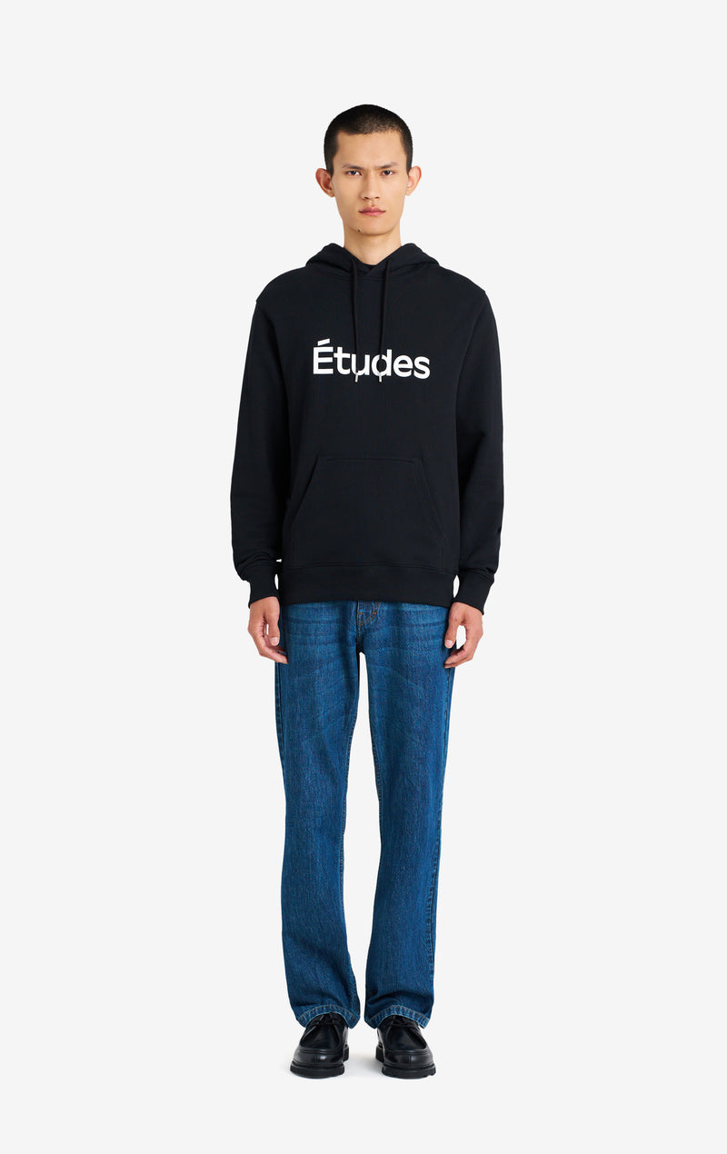 REGULAR HOODIE ETUDES STUDIO BLACK 2