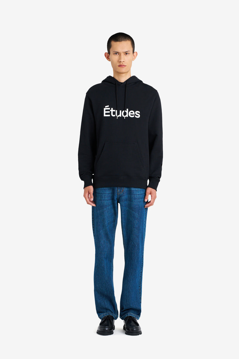 REGULAR HOODIE ÉTUDES BLACK BLACK 2