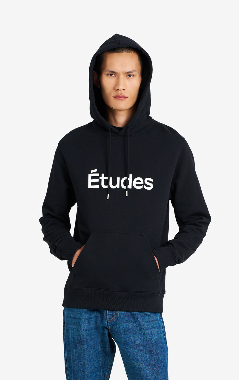 REGULAR HOODIE ETUDES STUDIO BLACK 3