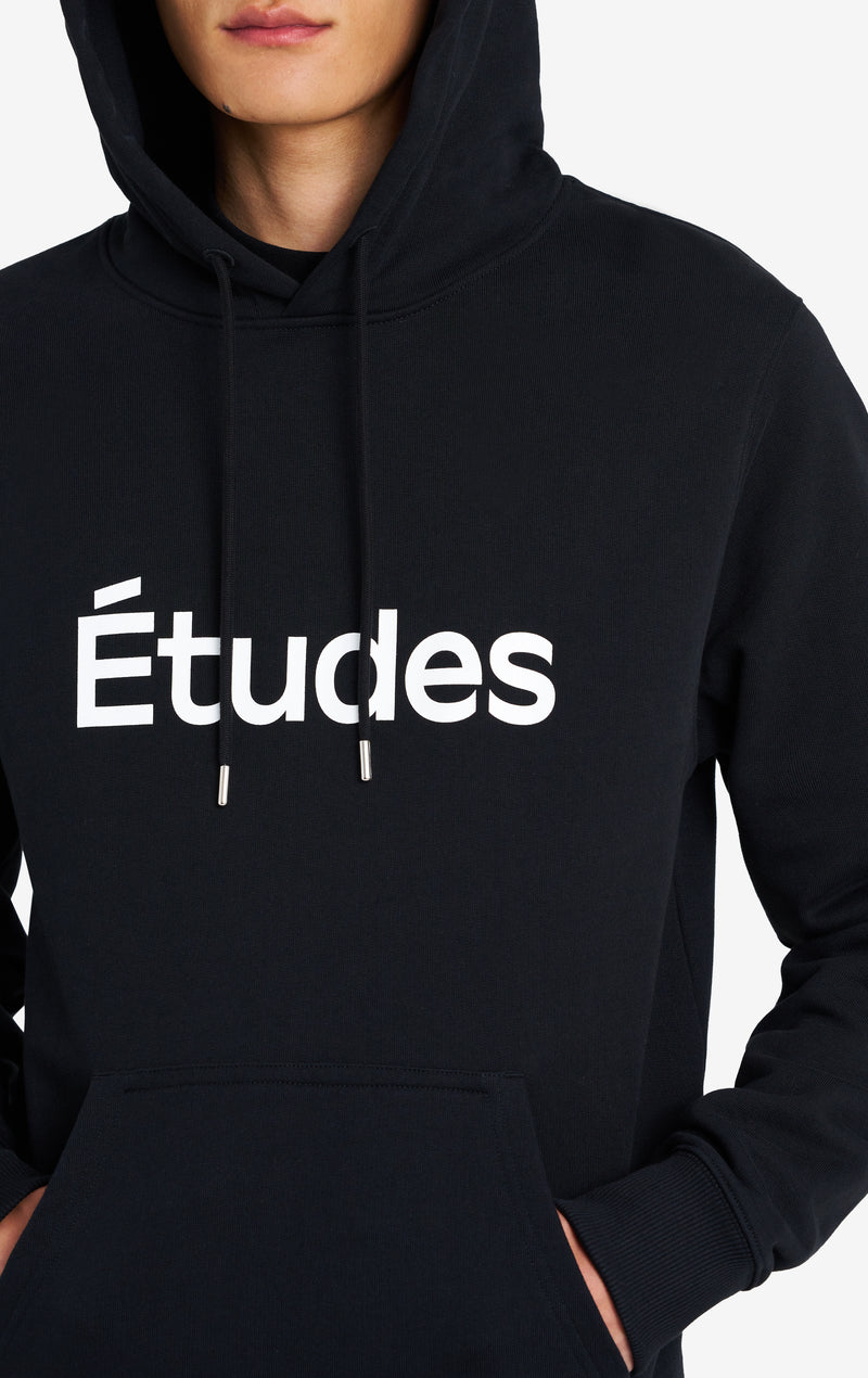 REGULAR HOODIE ETUDES STUDIO BLACK 4