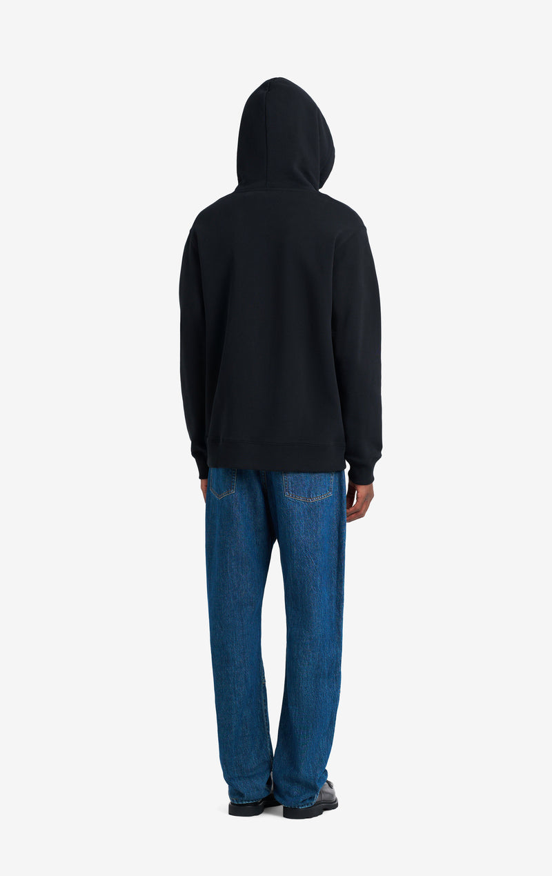 ETUDES STUDIO REGULAR ZIP HOODIE E BLACK 5