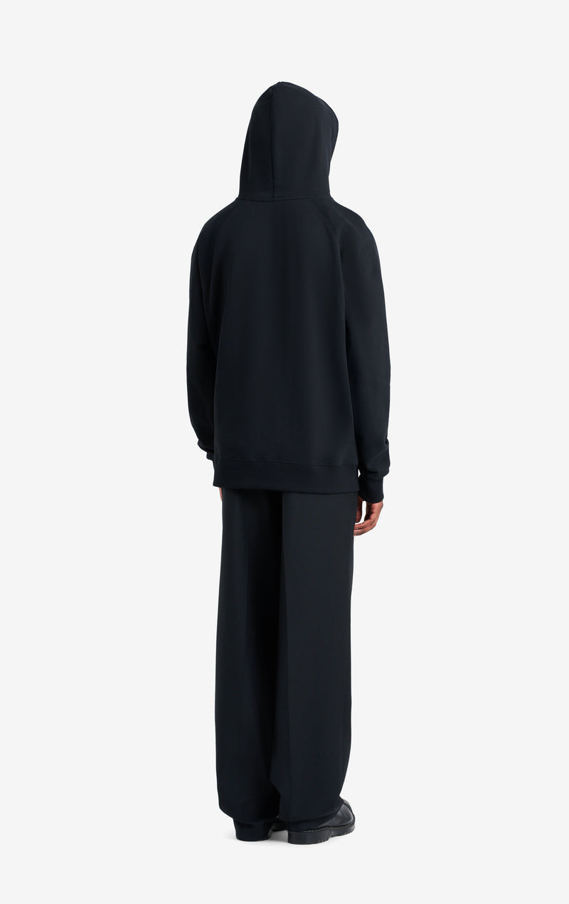 ETUDES STUDIO LOOSE HOODIE BIG E BLACK 5