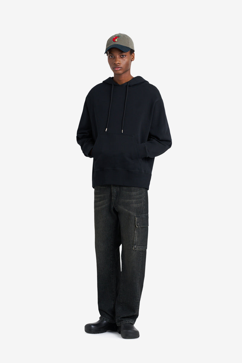 RELAX HOODIE BLACK BLACK 3
