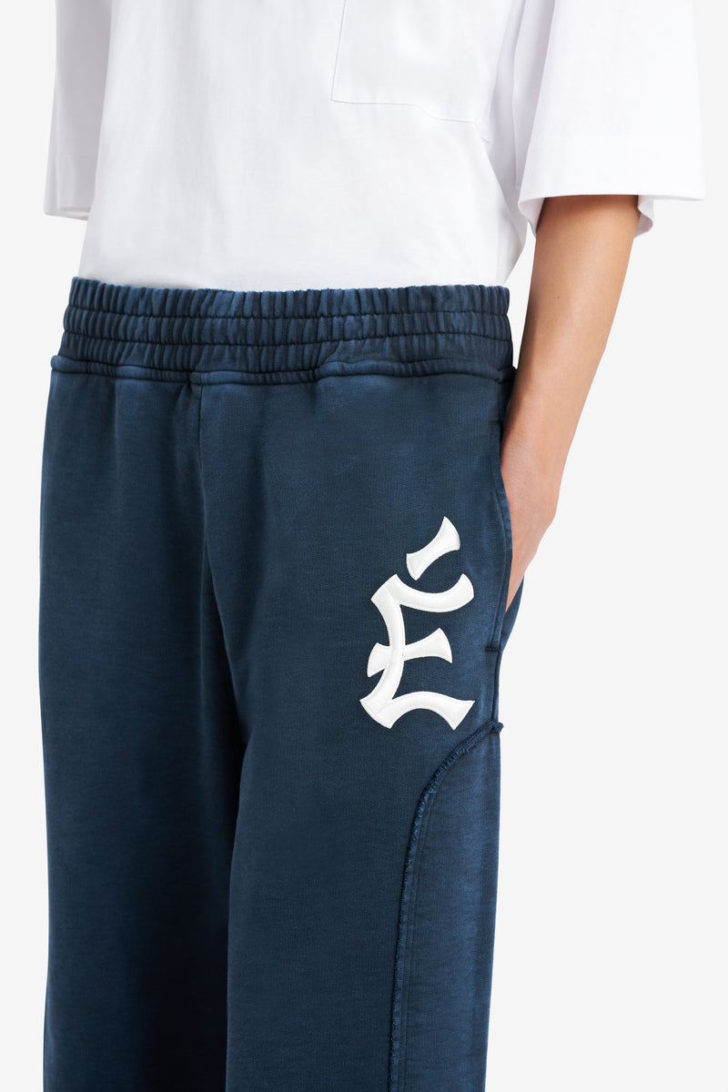 LOOSE SWEAT PANT THE CITY NAVY MARINE 4