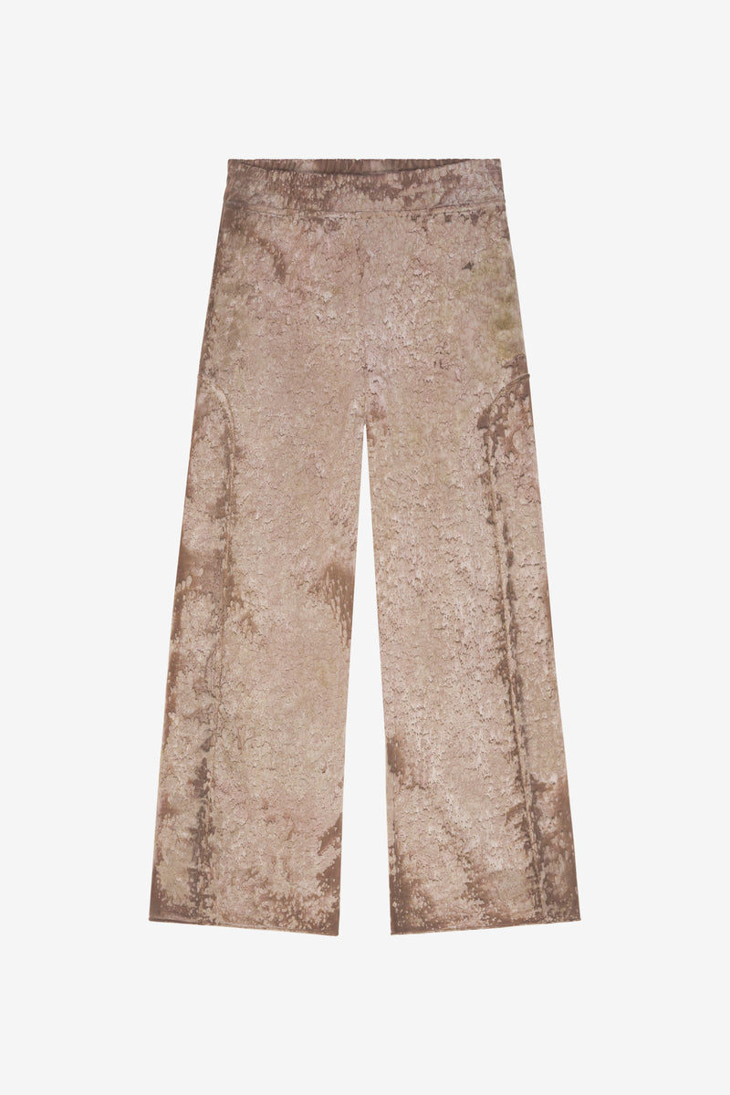LOOSE SWEAT PANT BROWN MARRON 1
