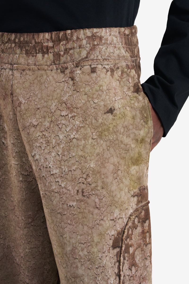 LOOSE SWEAT PANT BROWN MARRON 3