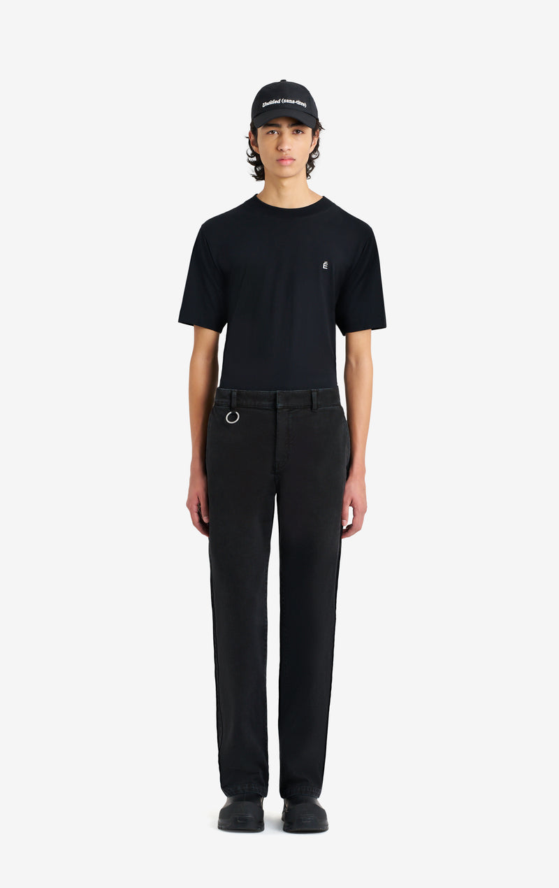 ETUDES STUDIO REGULAR CHINO PANT BLACK 2
