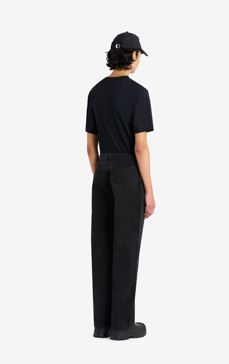 ETUDES STUDIO REGULAR CHINO PANT BLACK 5
